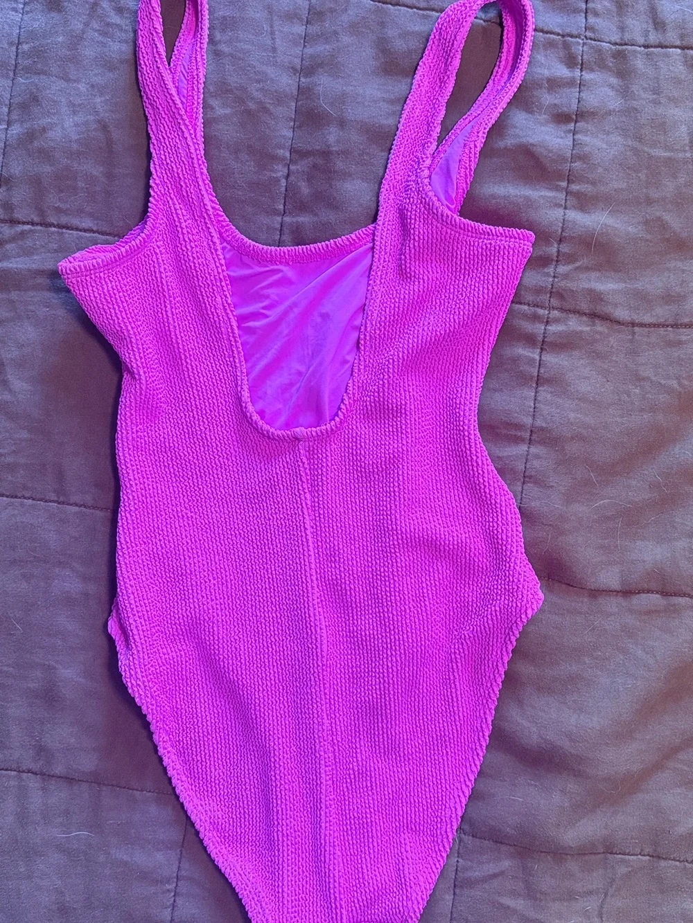 Good American Women’s Hot Pink One-Piece Swimsuit